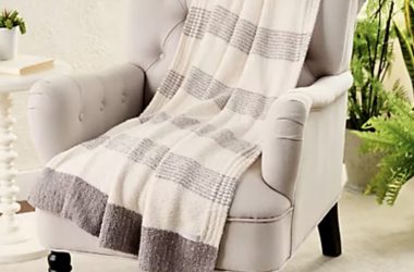 Barefoot Dreams CozyChic Stripe Blanket As Low As $47 Shipped (Reg. $158)!